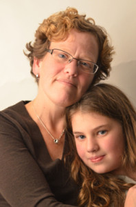 Annabel and her Aunt Nancy.