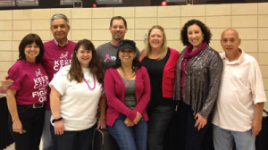 Back row, from l to r:  Nancy Piña, Robert Piña, Robin Myers, Valerie Loper, Sandy Castillo, Marvin Sharp. Front wow, from l to r: Cindy Kicinski, Michelle Piña Amos